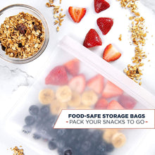 Load image into Gallery viewer, 10-Pack: 32 oz Keeper Reusable Ziplock Bags