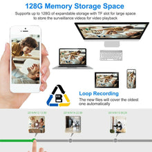 Load image into Gallery viewer, 1080P FHD WiFi IP Camera Two-Way
