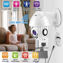 Load image into Gallery viewer, 1080P FHD WiFi IP Camera Two-Way