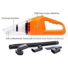 Load image into Gallery viewer, 120W Wet Dry Car Vacuum Cleaner