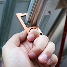 Load image into Gallery viewer, 2-Pack: Hygiene Door Opener, Portable Press Elevator Tool and Door Handle Key