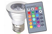 Load image into Gallery viewer, 2-Pack: Magic Light Color-Changing LED Light Bulbs with Remote Control