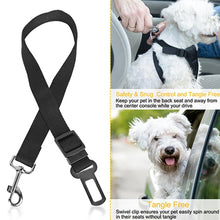Load image into Gallery viewer, 2-Pack: Multipurpose Pet Safety Vehicle Seat Belt