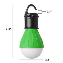 Load image into Gallery viewer, 2-Pack: Portable Emergency Light Bulb with Hook
