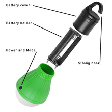 Load image into Gallery viewer, 2-Pack: Portable Emergency Light Bulb with Hook