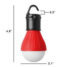 Load image into Gallery viewer, 2-Pack: Portable Emergency Light Bulb with Hook