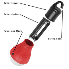 Load image into Gallery viewer, 2-Pack: Portable Emergency Light Bulb with Hook