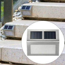 Load image into Gallery viewer, 2 Pack: Solar Light 2 LEDs Wall Lamp Waterproof Security Light