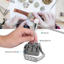 Load image into Gallery viewer, 21-Piece: Watch Repair Tool Kit Hand