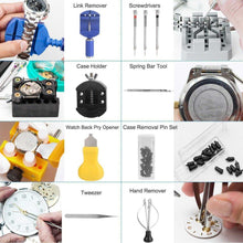 Load image into Gallery viewer, 21-Piece: Watch Repair Tool Kit Hand