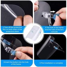 Load image into Gallery viewer, 2-Pack: Goggle Reusable Anti-fog Full Protection Safety Shield