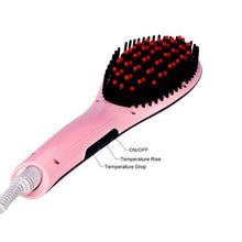 Load image into Gallery viewer, Detangling Hair Straightener Brush - Assorted Colors