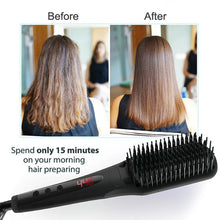 Load image into Gallery viewer, Beauty Experts Ceramic Ion Hair Straightening Brush
