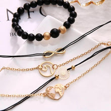 Load image into Gallery viewer, 5-Piece Set: Love & Peace Throughout The World Marble Set