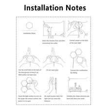 Load image into Gallery viewer, 3-Pack: New Modular and Hexagonal Touch Sensitive LED Lamp