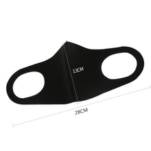 Load image into Gallery viewer, 3-Pack: Reusable Black Face Mask