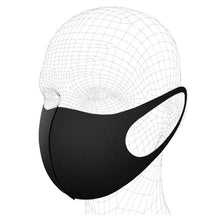 Load image into Gallery viewer, 3-Pack: Reusable Black Face Mask