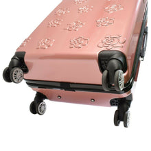 Load image into Gallery viewer, 3-Piece: Tahari New York Embossed Rose Lightweight Luggage Set