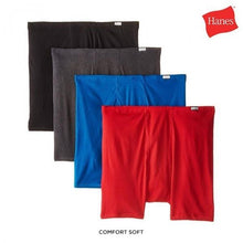 Load image into Gallery viewer, 4-Pack: Hanes 100% Cotton Boxer Briefs - Size: Small