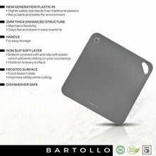 Load image into Gallery viewer, 4-Pack: Bartollo Non-Slip Cutting Boards with Free Knife