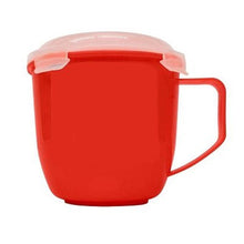 Load image into Gallery viewer, 4-Pack: Bell & Howell Microwave Mugs with Vented Lids