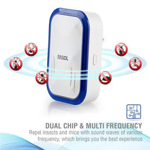 Load image into Gallery viewer, 4-Pack Ultrasonic Pest Repeller Plug-in