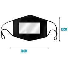 Load image into Gallery viewer, 4-Pack: Smile Communicator Face Mask