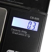 Load image into Gallery viewer, 1000g x 0.1g Digital Pocket Gram Precise Scale for Jewelry Gold Balance Weight