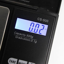 Load image into Gallery viewer, 1000g x 0.1g Digital Pocket Gram Precise Scale for Jewelry Gold Balance Weight