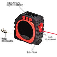 Load image into Gallery viewer, 3-in-1 Laser Digital Tape Professional Measuring Tool