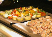 Load image into Gallery viewer, 2-Pack: Copper-Infused Grill and Bake Mat