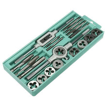 Load image into Gallery viewer, 20-Piece: Metric Hand Tap and Die Set