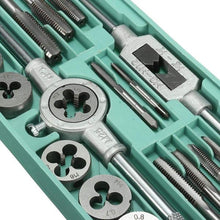 Load image into Gallery viewer, 20-Piece: Metric Hand Tap and Die Set