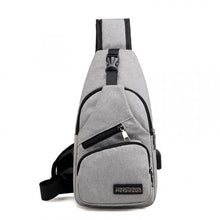 Load image into Gallery viewer, Anti-theft Sling Backpack With Charging Port