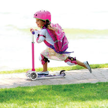 Load image into Gallery viewer, Rugged Racers Unicorn Print 3-Wheel Kick Scooter