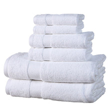 Load image into Gallery viewer, 6-Pack: 100% Cotton Towel Set - Assorted Colors