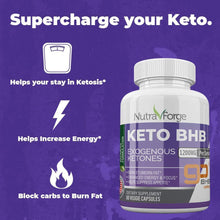 Load image into Gallery viewer, Keto BHB Pills 1200mg Ketogenic Keto Pills for Women and Men
