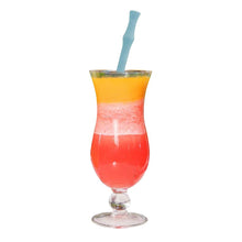 Load image into Gallery viewer, Foldable And Reusable Silicone Drinking Straw With Case