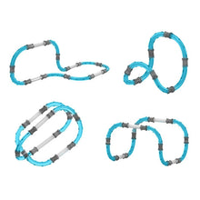 Load image into Gallery viewer, 65 Piece Set: Hyper Tube Lightning Fast Tube Racing Playset