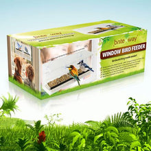 Load image into Gallery viewer, See-Through Acrylic Window Bird Feeder