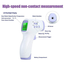 Load image into Gallery viewer, Medical Professional Infrared Thermometer Digital Non-Contact Laser Gun - YNA-800