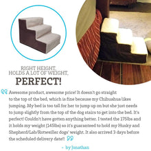 Load image into Gallery viewer, Paws & Pals Padded Pet Stairs