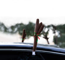 Load image into Gallery viewer, OxGord Car Reindeer Antlers & Nose Christmas Costume
