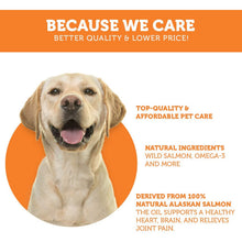 Load image into Gallery viewer, Paws & Pals Wild Alaskan Salmon Oil for Dogs and Cats - 32oz