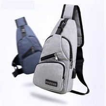 Load image into Gallery viewer, Anti-theft Sling Backpack With Charging Port