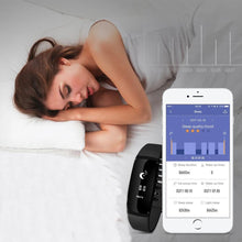 Load image into Gallery viewer, Fitness Tracker Touch Screen Smart Bracelet
