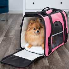 Load image into Gallery viewer, Paws & Pals Airline Approved Soft Sided Pet Carrier