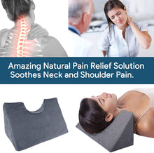 Load image into Gallery viewer, Chiropractic Cervical Traction Neck Wedge Pillow