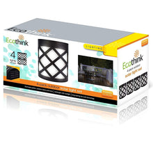 Load image into Gallery viewer, 4 Pack: EcoThink Outdoor Solar LED Lights