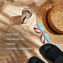 Load image into Gallery viewer, Women Aviation Polycarbonate UV 400 Sunglasses
